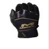 Miken | Gold Slowpitch Softball Batting Gloves | Adult XX-Large | Black/Gold view 3