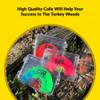 ESH Turkey Mouth Calls 3-Pack  Realistic Diaphragm Turkey Calls for Hunting  High-Volume 3-Reed Turkey Mouth Calls for Beginners and Pros view 4