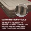 Coleman SupportRest Double-High 18" Queen Air Mattress | Indoor and Outdoor Raised Airbed with 120V Rechargeable Air Pump | Blow Up Air Mattress for Camping view 4