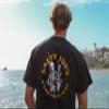 SALTY JOES Fishin Bones Logo Short Sleeve Heavyweight Tee-S-Black view 2