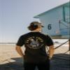SALTY JOES Fishin Bones Logo Short Sleeve Heavyweight Tee-S-Black view 3