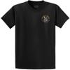 SALTY JOES Fishin Bones Logo Short Sleeve Heavyweight Tee-S-Black view 4