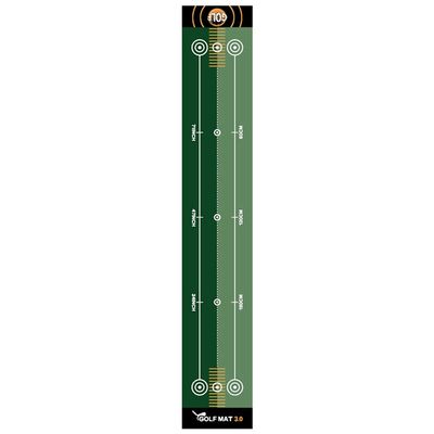 qiuqiu Golf Training Putting Mat, Indoor Outdoor Golf Putting Trainer Mat,Golf Mat Golf Practice Carpet for Home and Office,Non-Slip and Wear-Resistant