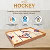 Point Games Tabletop Slap Shot Hockey Game - Super Durable Large Wooden Board With 2 Sticks and Pucks - Great Family Game for Ages 5+ view 2