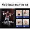 Pull Up Bar Hua Home Indoor Fitness Pull-up Bar, Portable Adjustable 72-90cm Horizontal Bar, Non-Slip and Stable Core Strength Training Rod for Men and Women, Load 300kg view 2
