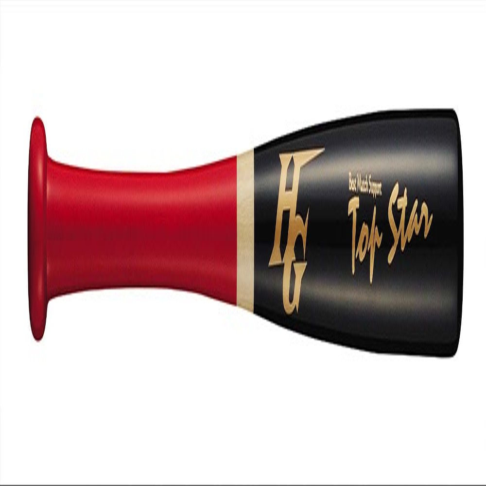 HIGOLD TRB-75H Wooden Training Bat, Red, 29.5 inches (75 cm)
