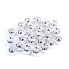 Maxcatch 100PC/LOT Tungsten Fly Tying Beads Head for Nymph Fishing Materials 10 Colors (Silver, 4.6mm(3/16'') -100PCS) view 1