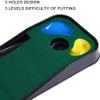 qiuqiu Golf Putting Green Mat Set, Portable Indoor Practice Hitting Mat, Indoor Backyard Golf Training Aid Equipment,Golf Lawn Mat Set,Golf Practice Equipment view 3