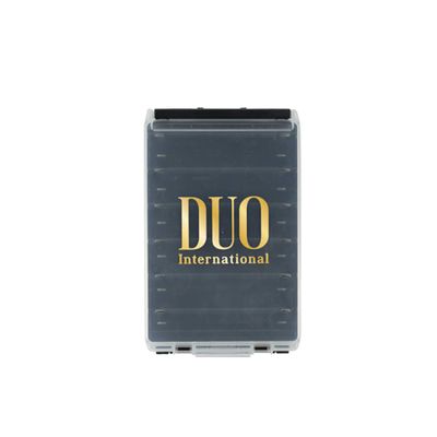 Duo Lure Case, Reversible 120, White, Duo Reversible Pearl Black/Gold Foil, Size 120, 7.9 x 4.9 x 1.4 inches (200 x 126 x 36 mm)