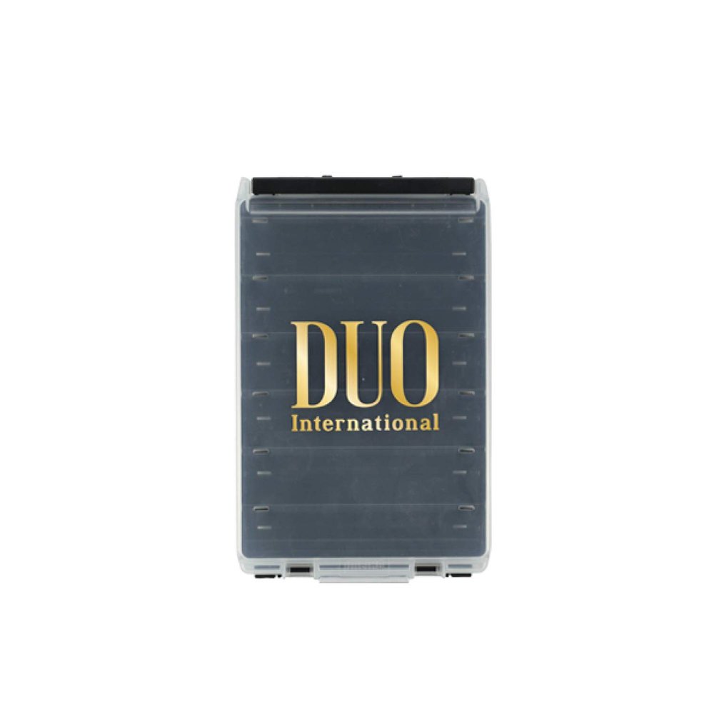 Duo Lure Case, Reversible 120, White, Duo Reversible Pearl Black/Gold Foil, Size 120, 7.9 x 4.9 x 1.4 inches (200 x 126 x 36 mm)