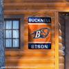 Bucknell Bison Two Sided and Double Sided House Flag view 3