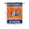 Bucknell Bison Two Sided and Double Sided House Flag view 4