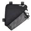 BOBILIFE Bike Triangle Frame Bag with Bottle/Mini Speaker Holder - Bicycle Cycling Storage Triangle Top Tube Front Pouch Saddle Bag for Road and Mountain Bikes (Bag Only) view 1