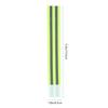 BESPORTBLE 4pcs Reflective Wrist Bands High Visibility Safety Straps for Night Running and Biking Stretchable Reflective Gear for Men and Women Green Double Stripes and Arrow Pattern view 2