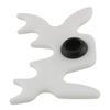 DGZZI Moosehead Bridge Head White Plastic Slip-On Moosehead Bridge Head for Billiard Pool Cue Stick view 3
