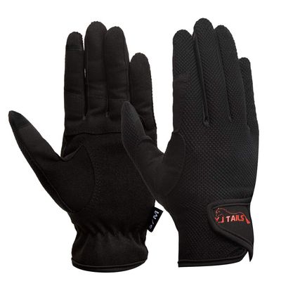 Y.J TAILS Womens Horse Riding Gloves Equestrian Women Ladies Girls (Small/Medium Touchscreen)