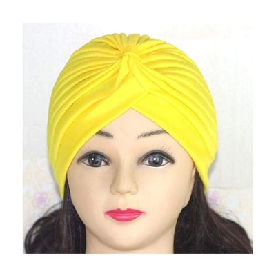 Bandanas Women Stretchy Turban Muslim Hat Headband Warp Female Chemo Hijab Knotted Cap Head Wrap for Women
