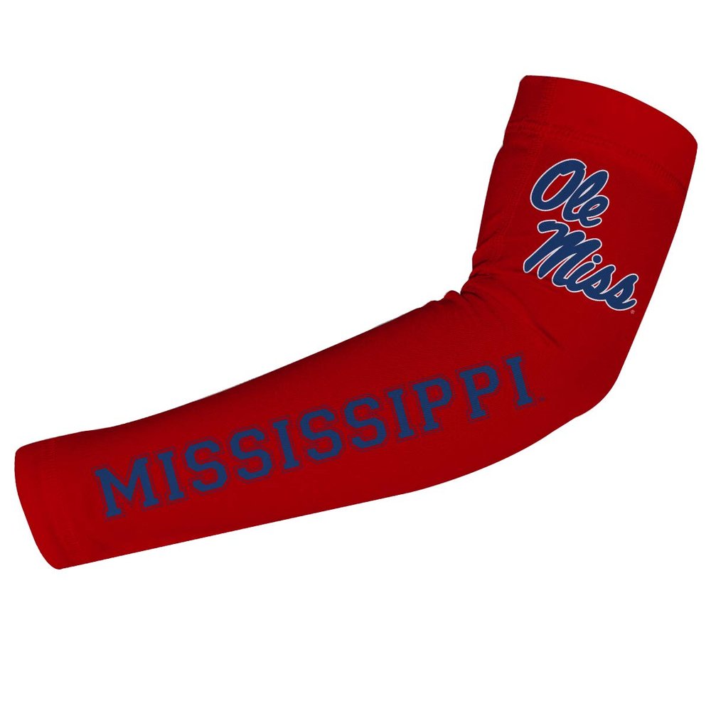 Vive La Fete Mississippi Rebels Red Arm Sleeves Pair