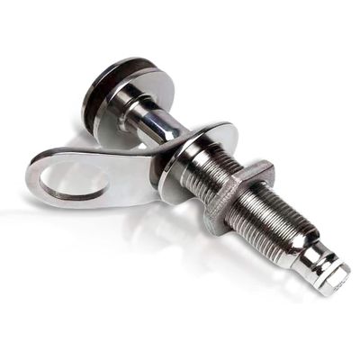 MARINE CITY Marine Grade 316 Stainless Steel Retractable Easy Use Pop-Out Dismountable Smooth Design Fender Cleat for Marine Boat Yacht Ship Side Accessory