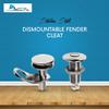 MARINE CITY Marine Grade 316 Stainless Steel Retractable Easy Use Pop-Out Dismountable Smooth Design Fender Cleat for Marine Boat Yacht Ship Side Accessory view 2