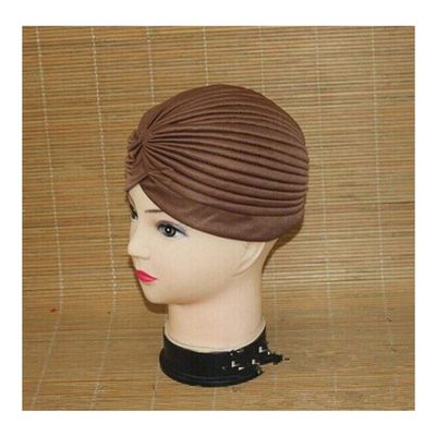 Bandanas Women Stretchy Turban Muslim Hat Headband Warp Female Chemo Hijab Knotted Cap Head Wrap for Women