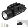 Gmconn 1200 Lumens Rail Mounted Compact Pistol Light LED Strobe Tactical Gun Flashlight with 2 x CR123A Lithium Batteries view 1