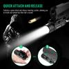 Gmconn 1200 Lumens Rail Mounted Compact Pistol Light LED Strobe Tactical Gun Flashlight with 2 x CR123A Lithium Batteries view 3