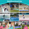 Dwzdd Gymnastics Air Mat 10ft/13ft/16ft/20ft Tumbling Mat Inflatable Gymnastics Tumble Track for Home/Gym/Training/Cheerleading/Water with Electric Pump view 3