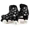 Epic Skates Luv Quad Roller Skates, Black/White, Ladies 9 view 3