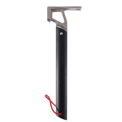 FAVOMOTO Tent Camping Tools Aluminum Alloy Handle Steel Hammer Outdoor Hammer Easy Storage Design