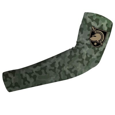 Vive La Fete Army Logo Camo Green Black Gold Arm Sleeves-Pair