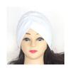 Bandanas Women Stretchy Turban Muslim Hat Headband Warp Female Chemo Hijab Knotted Cap Head Wrap for Women view 1