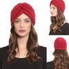 Bandanas Women Stretchy Turban Muslim Hat Headband Warp Female Chemo Hijab Knotted Cap Head Wrap for Women view 2