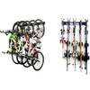 Ultrawall Stainless Steel Bike Storage Rack and 24-Inch Wall Mounted Ski Rack view 1