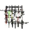 Ultrawall Stainless Steel Bike Storage Rack and 24-Inch Wall Mounted Ski Rack view 3