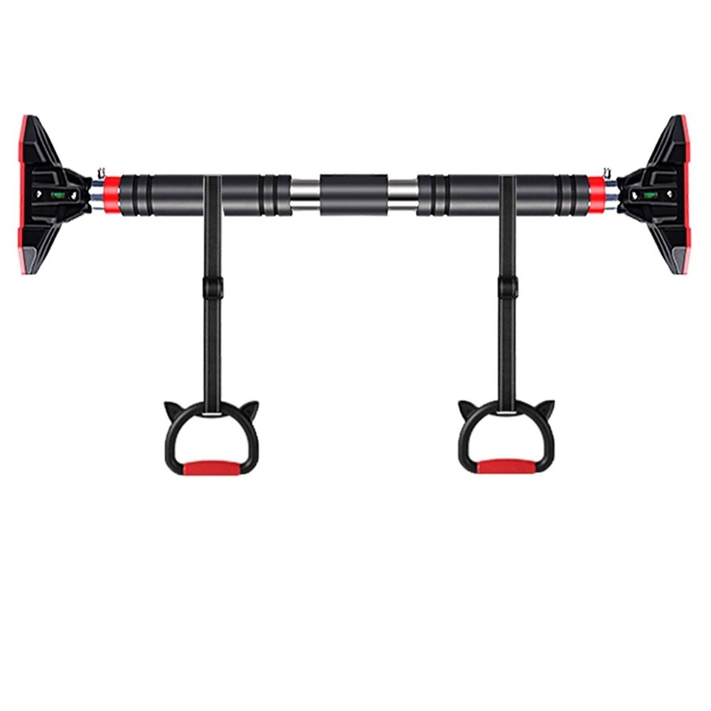 Pull Up Bar Hua Fitness Pull-up Bar for Adults and Children, Safe Non-Slip Horizontal Bars, for 130-175cm Home Indoor Door Frame Wall Training Pole, No Punching, Load 300kg