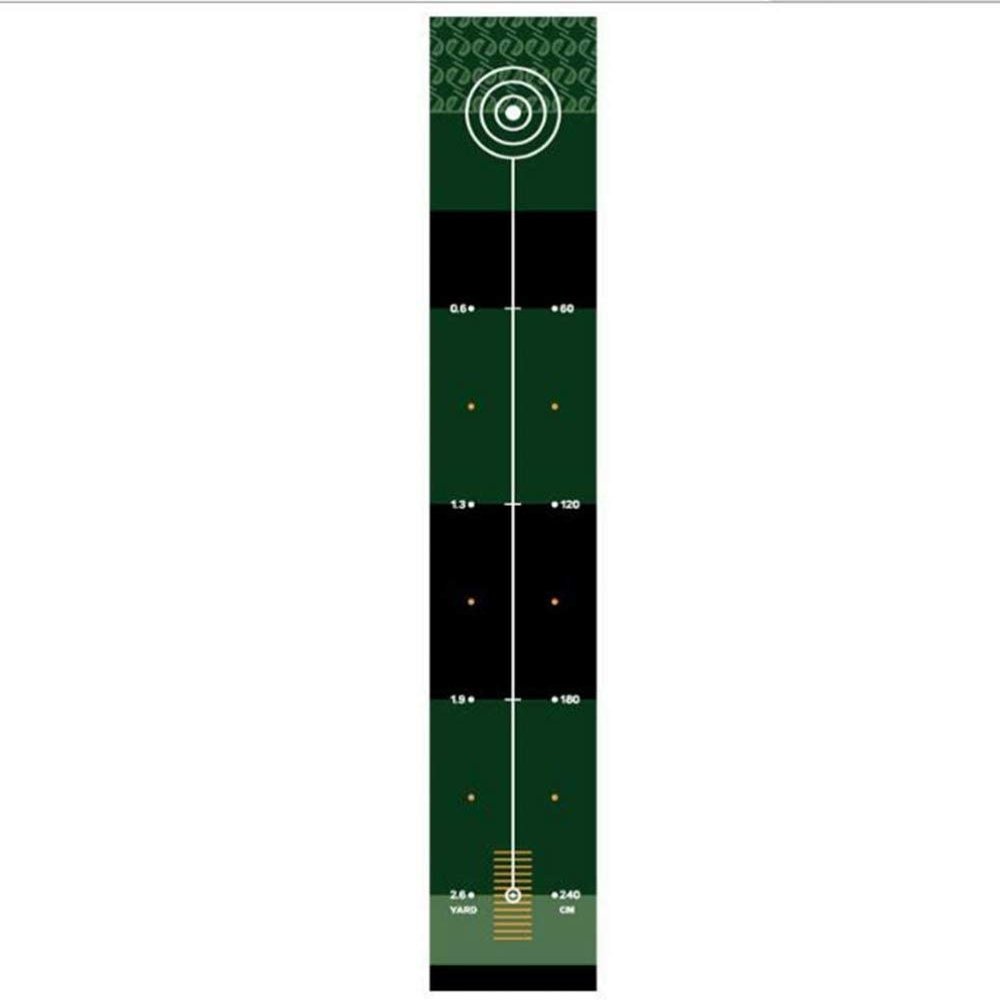 qiuqiu Golf Putting Green Mat, Golf Putting Mat, Portable Golf Training Practice Aids for Indoor Outdoor Office, Backyard, House Party or The Beach,Golf Beer Play Gaming Experience