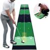 qiuqiu Golf Putting Green Mat, Golf Putting Mat, Portable Golf Training Practice Aids for Indoor Outdoor Office, Backyard, House Party or The Beach,Golf Beer Play Gaming Experience view 2
