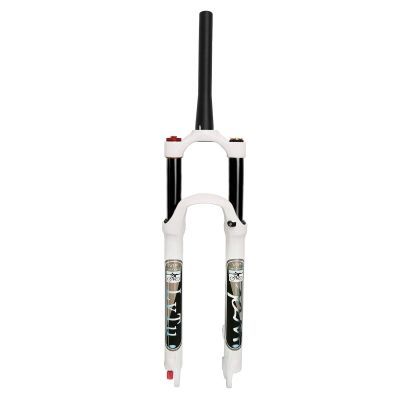 LvTu 26/27.5/29 Inch Mountain Suspension Forks 120mm Travel, Air Fork with Rebound Adjustmen 9mm QR (Color : Tapered Manual Lock Out, Size : 27.5 inch)