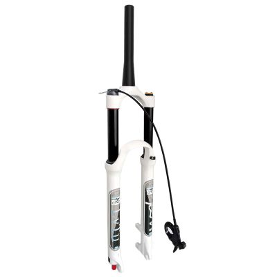 LvTu 26/27.5/29 Inch Mountain Suspension Forks 120mm Travel, Air Fork with Rebound Adjustmen 9mm QR (Color : Tapered Remote Lock Out, Size : 29 inch)