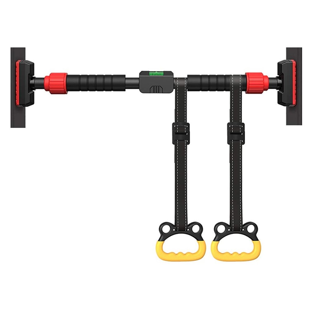 Pull Up Bar Hua Portable Fitness Pull-up Bar, Adjustable 70-90cm Home Door Frame Horizontal Bar, for Children and Adults Strength Training Poles, Load 300kg