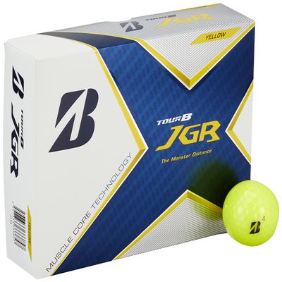 Bridgestone Tour B JGR Golf Balls, 2021 Model, 12 Balls, Yellow