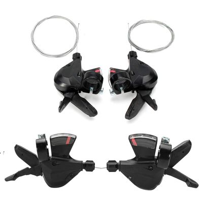 BARMI 1 Pair 3x8 Speed Compatible with MTB Bike Bicycle Left Right Shifter for Shimano Acera SL-M310,Perfect Bike Accessories