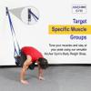 Anchor Gym Body Weight Resistance Straps - Adjustable Body Weight Training Straps, Stretching & Full-Body Training - Exercise Straps with Handles for Home Gym Workouts view 4