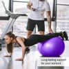 STOROMO Exercise Ball,Yoga Ball(with Exercise Tutorial)Extra Thick Non-Slip,Holds 2500 lbs, Workout Ball for Pregnancy Birthing and Balance Stability (Purple, 65cm/25.6in) view 3