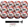 Biggz (12 Pack) Premium Freedom Soccer Ball Size 5 Bulk Wholesale with Pump view 1