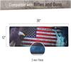 Gun Cleaning Mat for all Guns by PH - Gun Mat Measures 12"x36"x 3 mm - Oil and Solvent Resistant Padded Non-Slip - Compatible with Rifles - Small to large Pistols - Workbench Mat for Firearm (Freedom) view 3