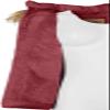 BodiLove Women's Zipper Cuffed Sleeve Neckline Padded Quilted Faux Fur Hooded Vest Burgundy view 3