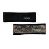 DSG Outerwear Womens Reversible Hunting Soft Headbands for Women, Camo & Solid Micro Fleece Ear Warmer, Licensed Realtree & Black/Realtree Excape, Cold Weather Headband. view 1