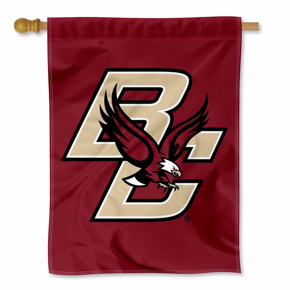 Boston College Eagles BC Logo Double Sided House Flag